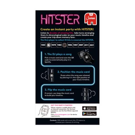 Jumbo Hitster Music Party Game
